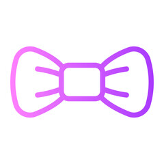bow tie gradient icon