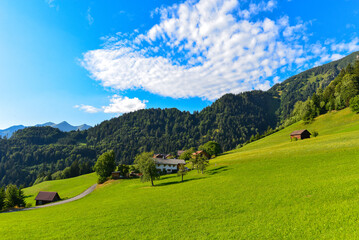 Gemeinde Nüziders Ortsteil Laz (Vorarlberg, Österreich)