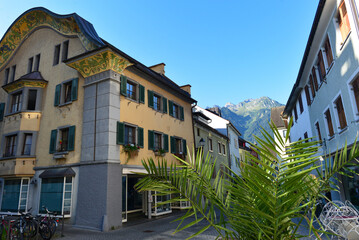 Fototapeta na wymiar Altstadt Bludenz, Vorarlberg (Österreich)