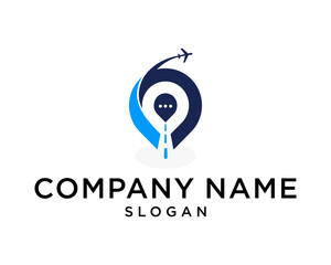LOGO LOCATION AND TRAVELER VECTOR LOGO