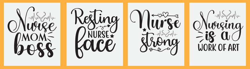 Nurse svg t shirt design