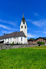 Gemeinde Schwarzenberg im Bezirk Bregenz, Vorarlberg, &Ouml;sterreich 