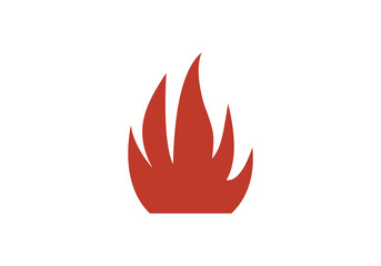 flame logo company icon business logo background illustration