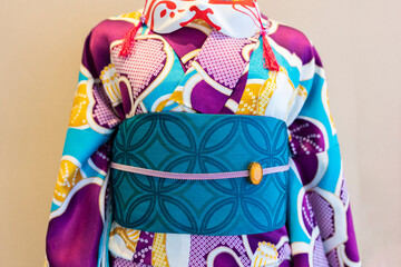 Naklejka premium 着物