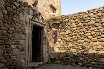 Inside the Royal Palace of the Monastery of Saint Mary of Carracedo, El Bierzo, Spain