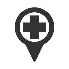 Hospital location icon