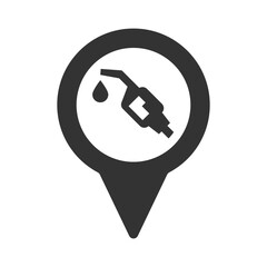 Fuel pump location icon