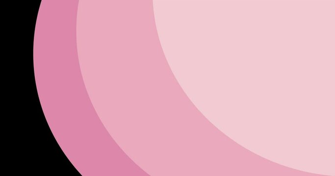 Abstract purple pink gradation circle background transition animation