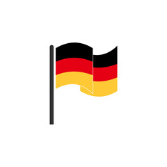 Germany flag icon set vector sign symbol