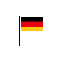 Germany flag icon set vector sign symbol