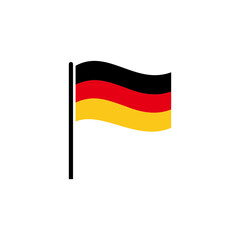 Germany flag icon set vector sign symbol