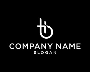 logo for business MODERN LOGO HB ABSTRAC SIMPLE VECTOR LOGO