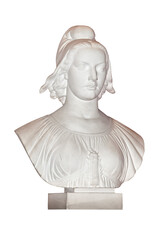 Statue of the bust of Marianne, French Replic, France symbol