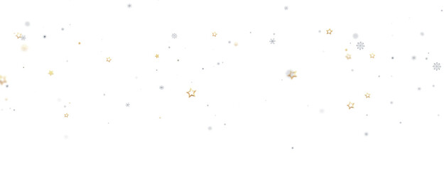 The winter background, falling snowflakes