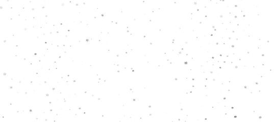 golden openwork shiny snowflakes, star, 3D rendering.