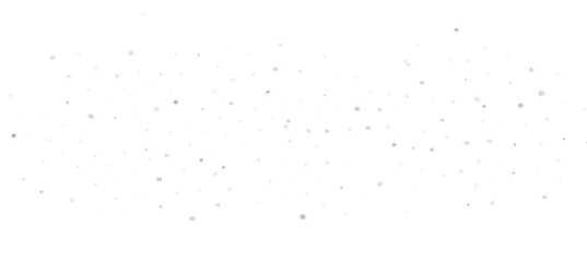 Christmas Card - Snowflakes Of Paper In Frame