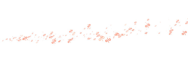 Sales icons floating in the air 3D rendering