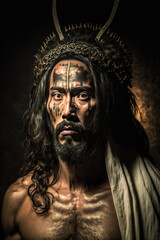 A Asian portrait of Jesus