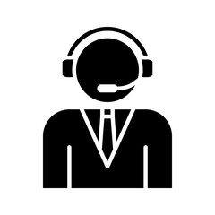 operator icon flat trendy popular simple