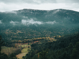 Montaña y Nube