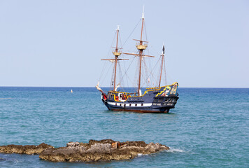 Cozumel Island Ship For Tourists
