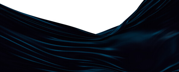 Abstract blue wave pattern, illustration