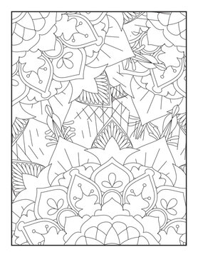 Mandala Coloring Pages, Floral Mandala Coloring Page, Flower Mandala Coloring Pages,