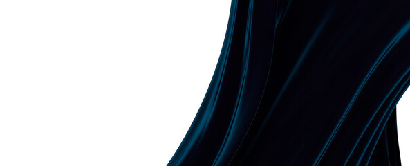 Obraz premium Abstract Blue Waves Stripe Pattern Background