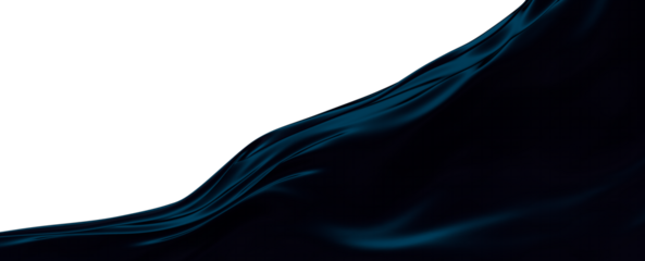 Abstract blue waves background.3d Rendering.