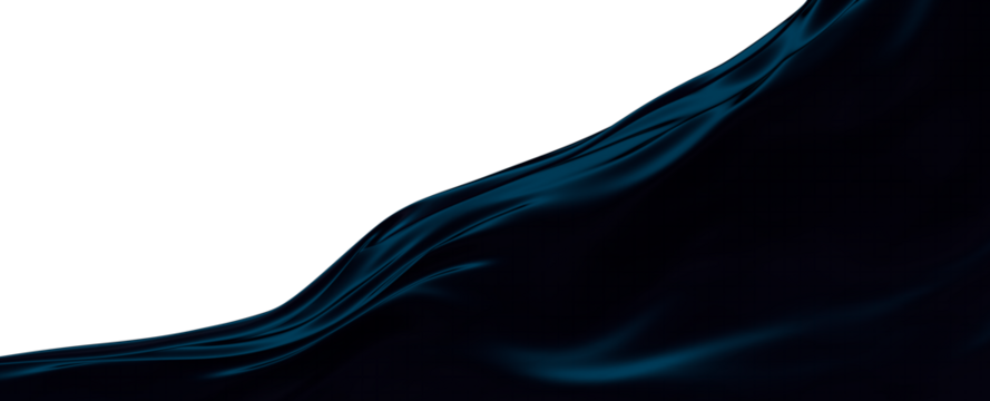 Abstract blue waves background.3d Rendering.
