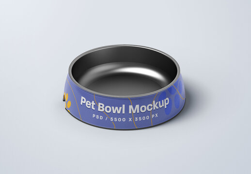Pet Bowl Mockup
