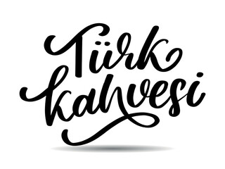 Text in the Turkish: turkish coffee day