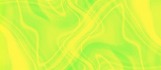 Abstract background with waves and curved lines, green and yellow abstract background with stains, modern marble liquid background used in wallpaper and design related works.