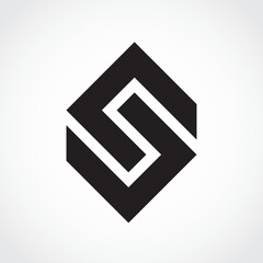 silhouette geometric shape modern symbol