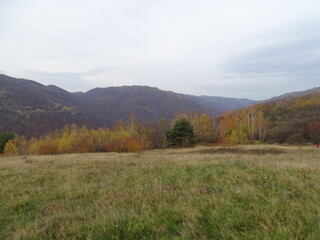 autumn in the mountains