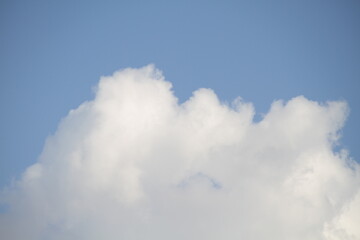 blue sky with clouds