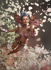 Blossom Joy, 3d CG