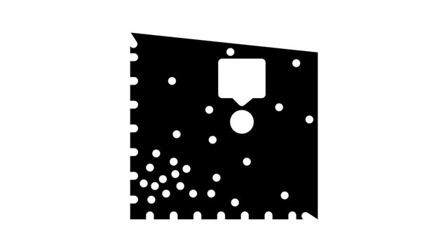 dot plot visualization glyph icon animation