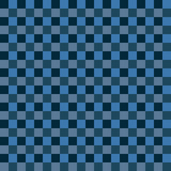 Cute pattern geometric style. square small table pattern blue background. Abstract,vector,illustration. use for texture,clothing,wrapping,decoration,carpet,wallpaper.