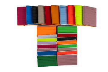 Different colors of elastic band for sewing clothes  and auxiliary material for textile