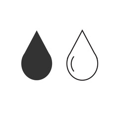 Drob icon. Droblrt background and line vector ilustration.