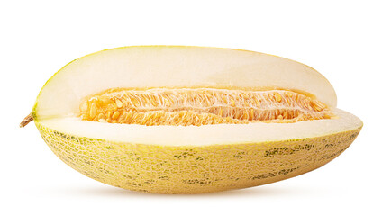 Sweet fresh melon mirzachul three quarters