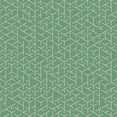  Hexagonal Maze pattern abstract illustration