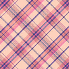Tartan or plaid pastel color pattern.