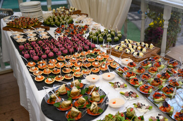 Catering Food Wedding Event Table