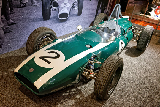 TORONTO, CANADA-FEBRUARY 25, 2017: Cooper Climax T55 at the Canadian International AutoShow in Toronto.