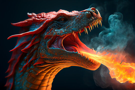 Dragon Breathing Fire Images – Browse 11,050 Stock Photos ...