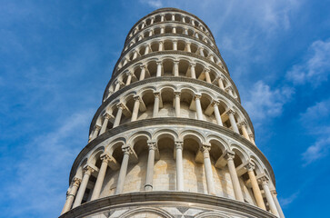 The Leaning Tower of Pisa, Tuscany,  Italy