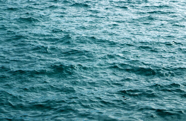 Abstract ocean water background. Sea water  texture.
Selective focus.