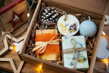 Natural handmade soap with fresh fragrance